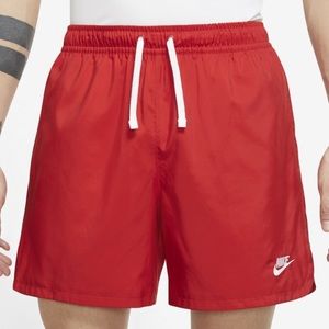 Nike red shorts